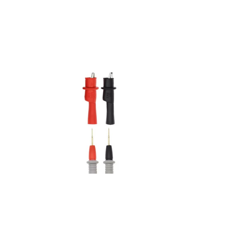 PINZAS COCODRILO 6 5MM PARA PUNTAS DE PRUEBA PINZAS COCODRILO 6 5MM PARA PUNTAS DE PRUEBA