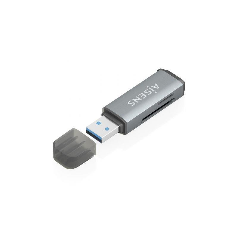 LECTOR DE TARJETA AISENS ASCR-2A09 USB 3 1 LECTOR DE TARJETA AISENS ASCR-2A09 USB 3 1
