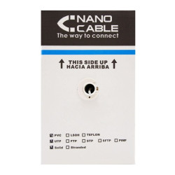 CABLE DE RED CAT 5 UTP   BOBINA 305M 