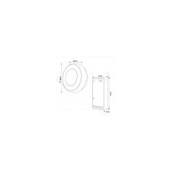 CONTROLADORA RGB CCT 12/24V DC   MANDO RF
