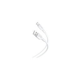 CABLE USB 2 0 MACHO A TIPO C MACHO 1M BLANCO