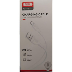 CABLE USB 2 0 MACHO A TIPO C MACHO 1M BLANCO
