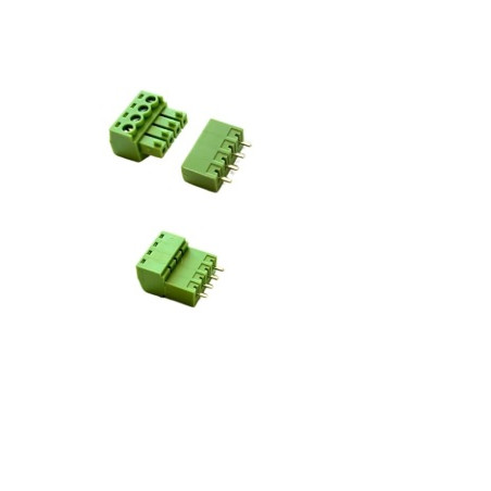 CONECTOR ENCHUFABLE 4 VIAS ANGULO RECTO M - H