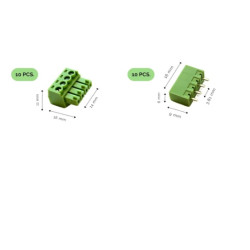 CONECTOR ENCHUFABLE 4 VIAS ANGULO RECTO M - H