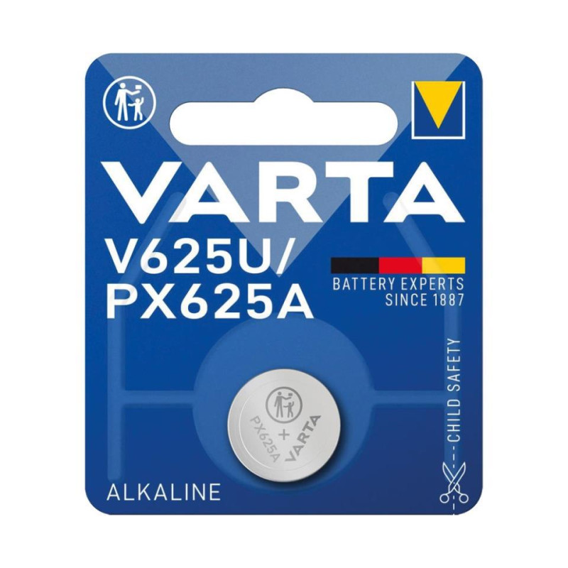 PILA DE BOTON ALCALINA LR09  PX625A  WE625  V6 