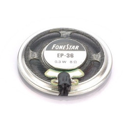 ALTAVOZ MINIATURA 1 3/8  36MM 0 3W 8OH