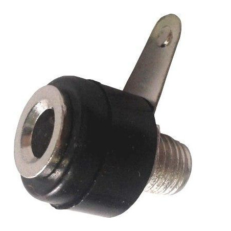 BORNE NEGRO 30A BANANA HEMBRA Ø4mm CHASIS