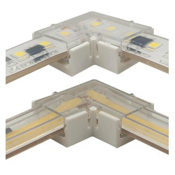 CONECTOR EN L PARA TIRA LED IP68 8MM