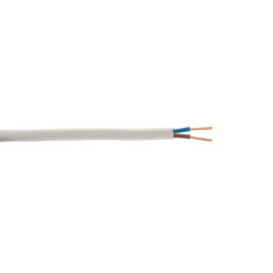 MANGUERA ELECTRICA PLANA 2X1MM BLANCA