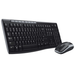 KIT TECLADO RATON INALAMBRICOS LOGITECH MK270