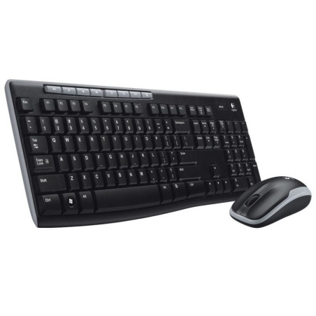 KIT TECLADO RATON INALAMBRICOS LOGITECH MK270