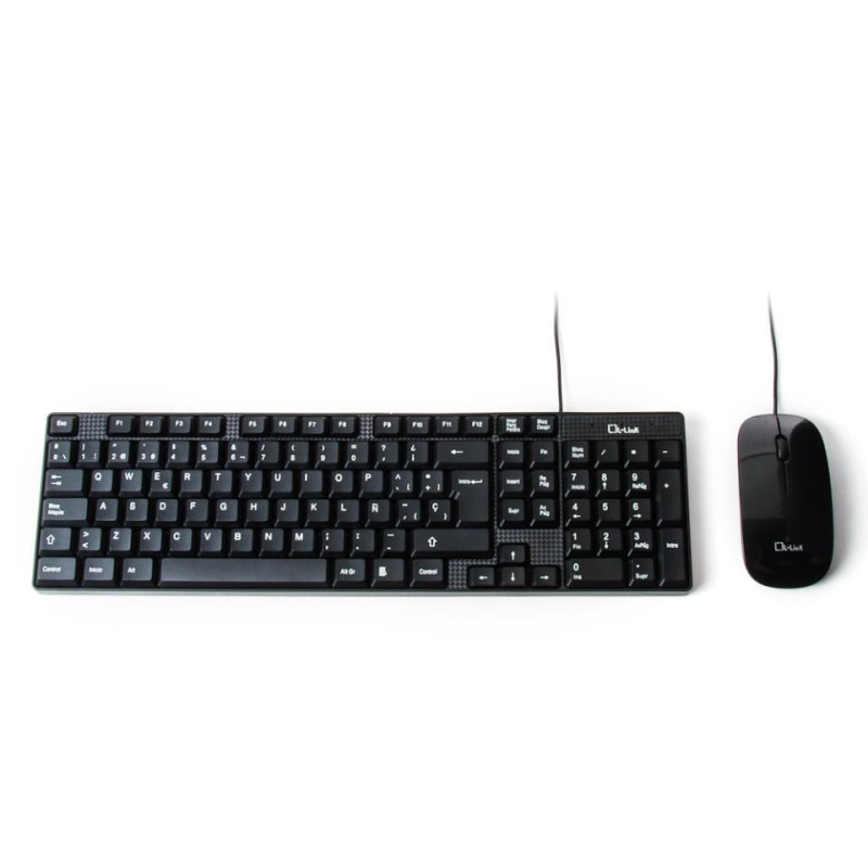 KIT TECLADO RATON CABLE L-LINK LL-KB-816-COMBO