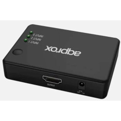 SELECTOR HDMI 3 PUERTOS CON MANDO A DISTANCIA 4K