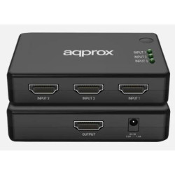 SELECTOR HDMI 3 PUERTOS CON MANDO A DISTANCIA 4K