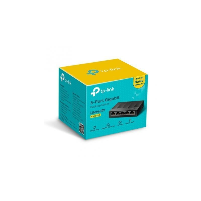 SWITCH RJ45 5 PUERTOS GIGABIT TPLINK LS1005G