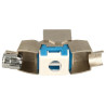 CONECTOR RJ45 HEMBRA CAT 8 FTP AUTOCRIMPABLE