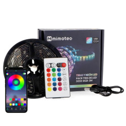TIRA DE LED USB 5V 5050 RGB 3 METROS
