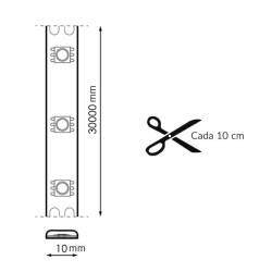 TIRA DE LED USB 5V 5050 RGB 3 METROS