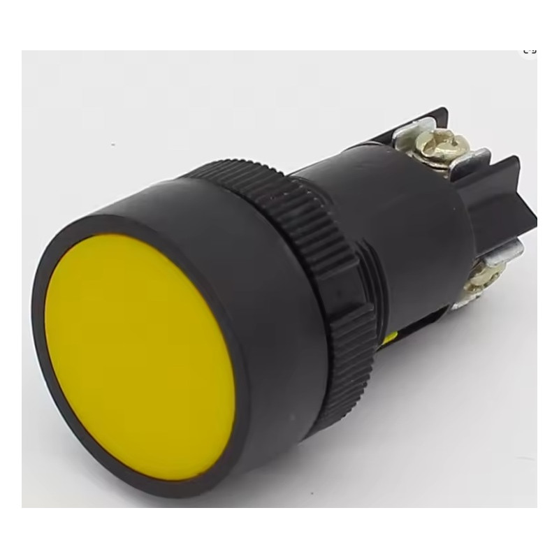 PULSADOR DE BOTON 22MM N/ABIERTO AMARI