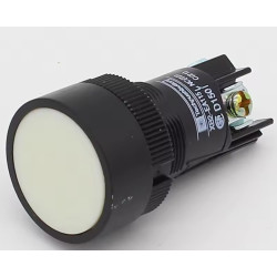 PULSADOR DE BOTON 22MM N/ABIERTO BLANC