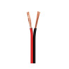 CABLE ALTAVOZ 2X1 50MM ROJO/NEGRO