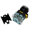 INTERRUPTOR DE BOTON 22MM 220V ROJO