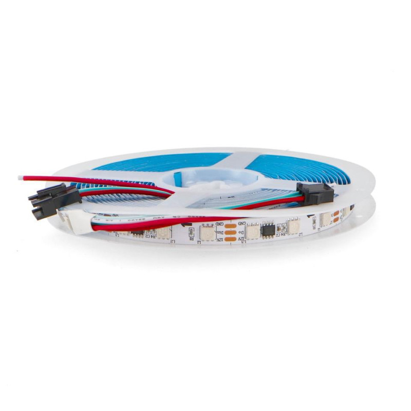 TIRA DE LED RGB 12V SMD TITT IP20 14W/M 5M  