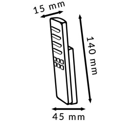 MANDO RF PARA CONTROLADOR SPI/IC LED RGB