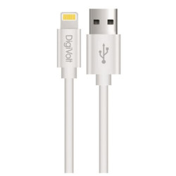 CABLE USB 2 0  - LIGHTNING 1 5M BLANCO BLISTER
