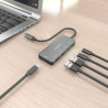 HUB USB 3 1 TIPO C A 2xTIPO C  2xTIPO A  1xC 100W