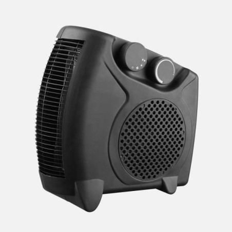 CALEFACTOR GRATO 2000W NEGRO VERTIC/HORIZ