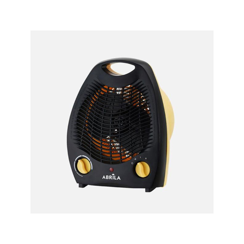 CALEFACTOR LUBIAN 2000W AMARILLO/NEGRO