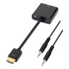 ADAPTADOR HDMI A VGA   AUDIO AISENS A122-0126