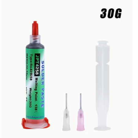 ESTAÑO LIQUIDO PARA SOLDAR JERINGA 30 gr