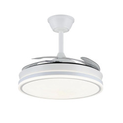 VENTILADOR MODELO AMBRA-L BLANCO 35W