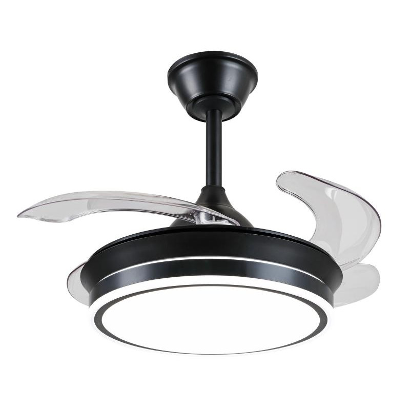 VENTILADOR MODELO AMBRA-L NEGRO 35W