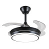 VENTILADOR MODELO AMBRA-L NEGRO 35W