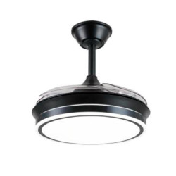 VENTILADOR MODELO AMBRA-L NEGRO 35W