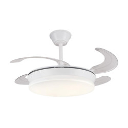 VENTILADOR MODELO CHLOE-L BLANCO 30W 108cmØ