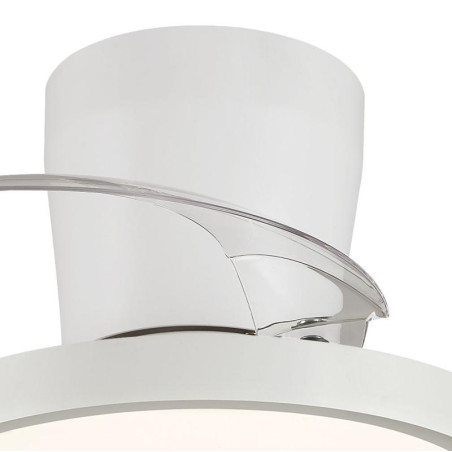 BASE PARA VENTILADOR DE TECHO BLANCA