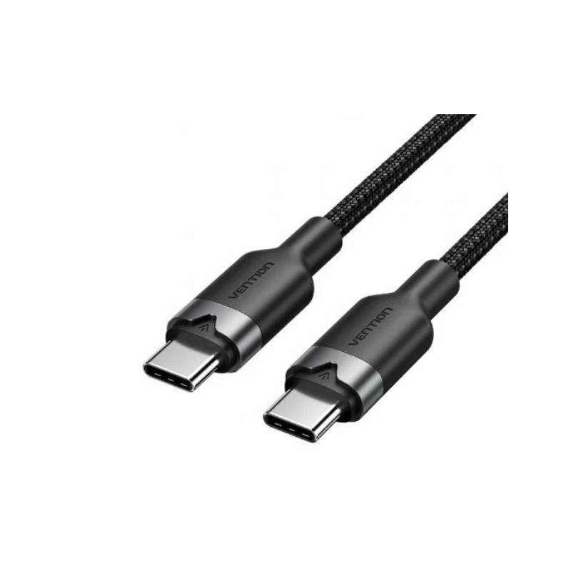 CABLE USB 2 0 A TIPO C 3A 2M  60W NEGRO
