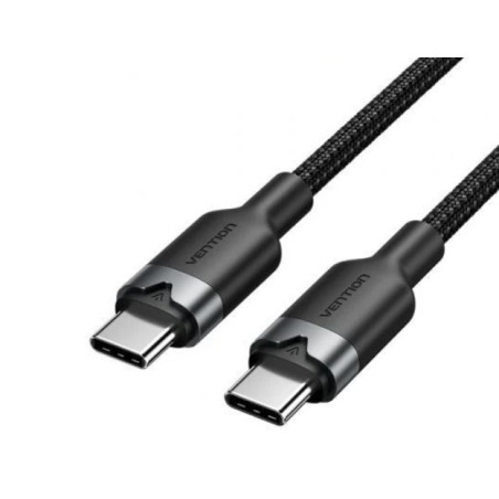 CABLE USB 2 0 A TIPO C 3A 2M  60W NEGRO