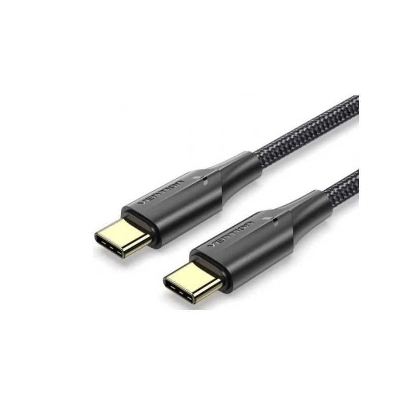 CABLE TIPO C A TIPO C 3M  NEGRO