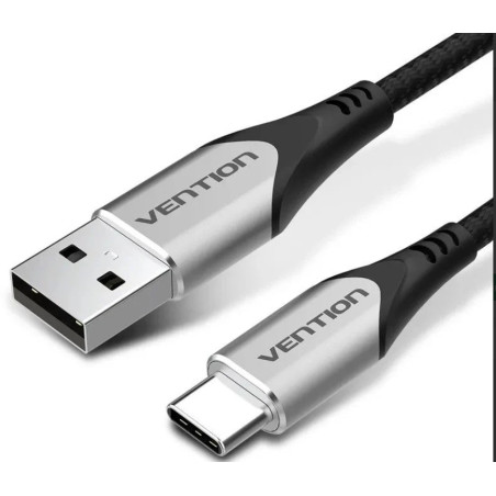 CABLE USB 2 0 A TIPO C 50cm GRIS