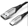 CABLE USB 2 0 A TIPO C 50cm GRIS