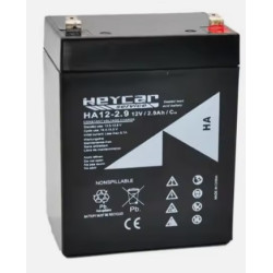 BATERIA 12V 2 9A PLOMO AGM 79X56X99mm HEYCAR