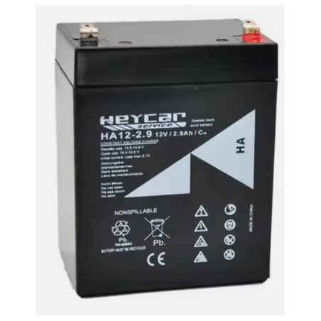 BATERIA 12V 2 9A PLOMO AGM 79X56X99mm HEYCAR