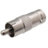 ADAPTADOR BNC HEMBRA A RCA MACHO METAL