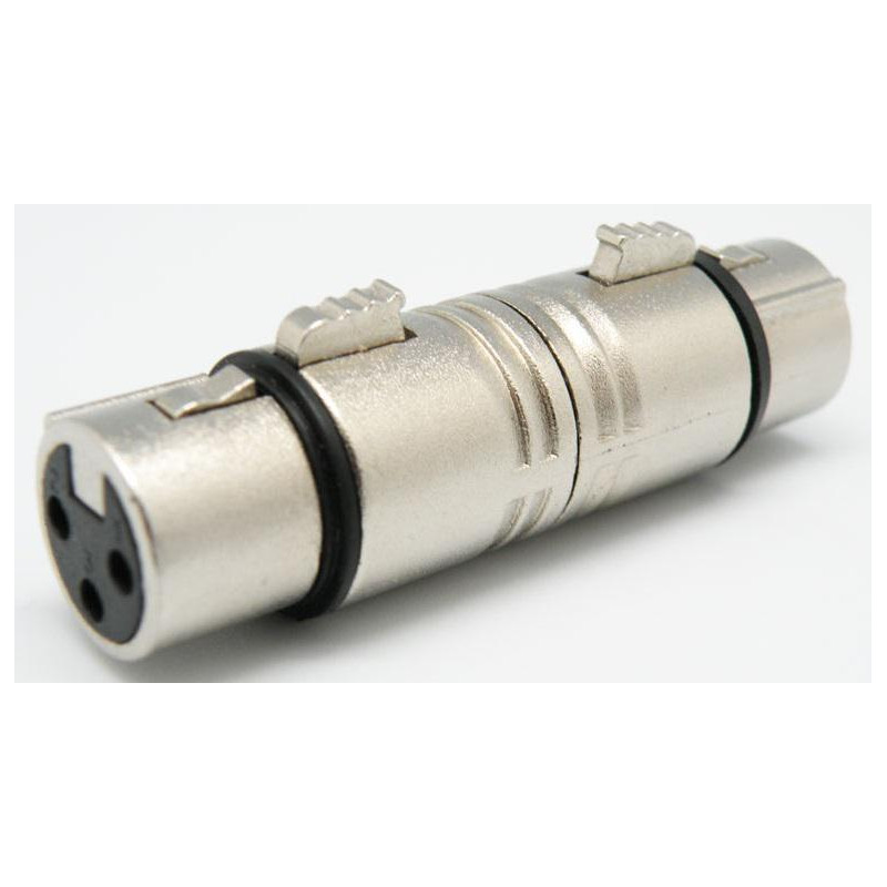 ADAPTADOR CANON  XLR  DOBLE HEMBRA