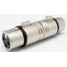 ADAPTADOR CANON  XLR  DOBLE HEMBRA